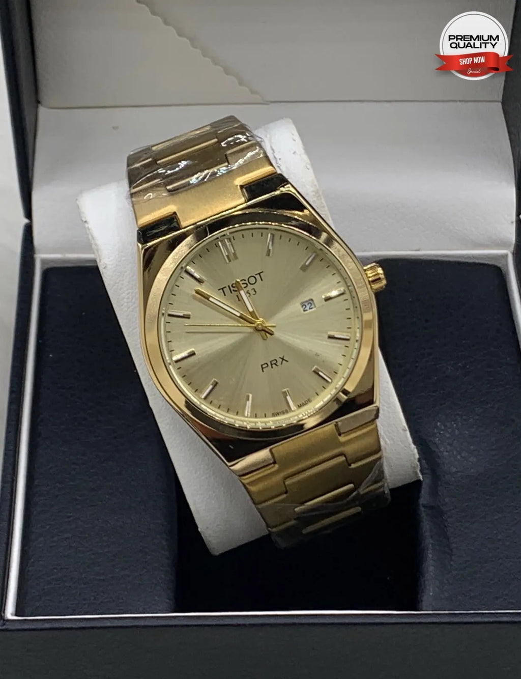 Tissot Obsidian Alabaster Grid