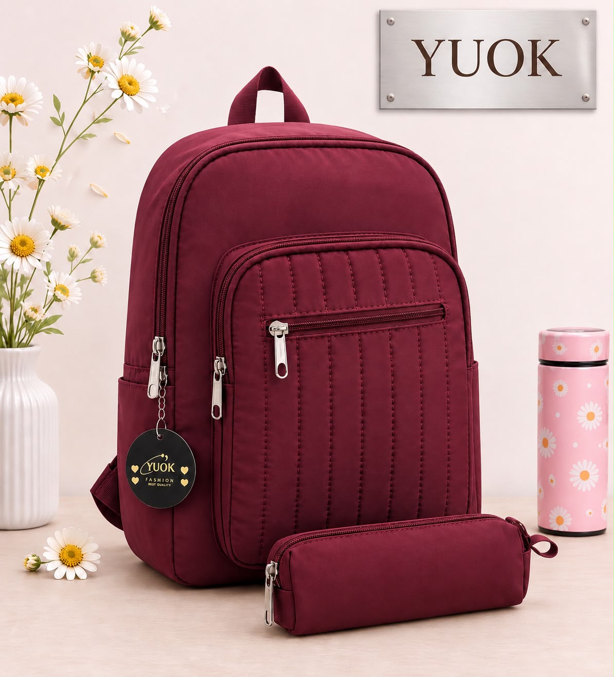 Nimbus Maroon Parachute Bag
