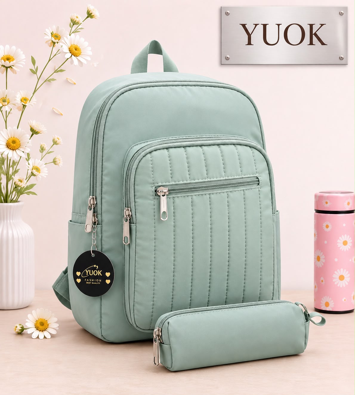 Nimbus Mint Green Parachute Bag