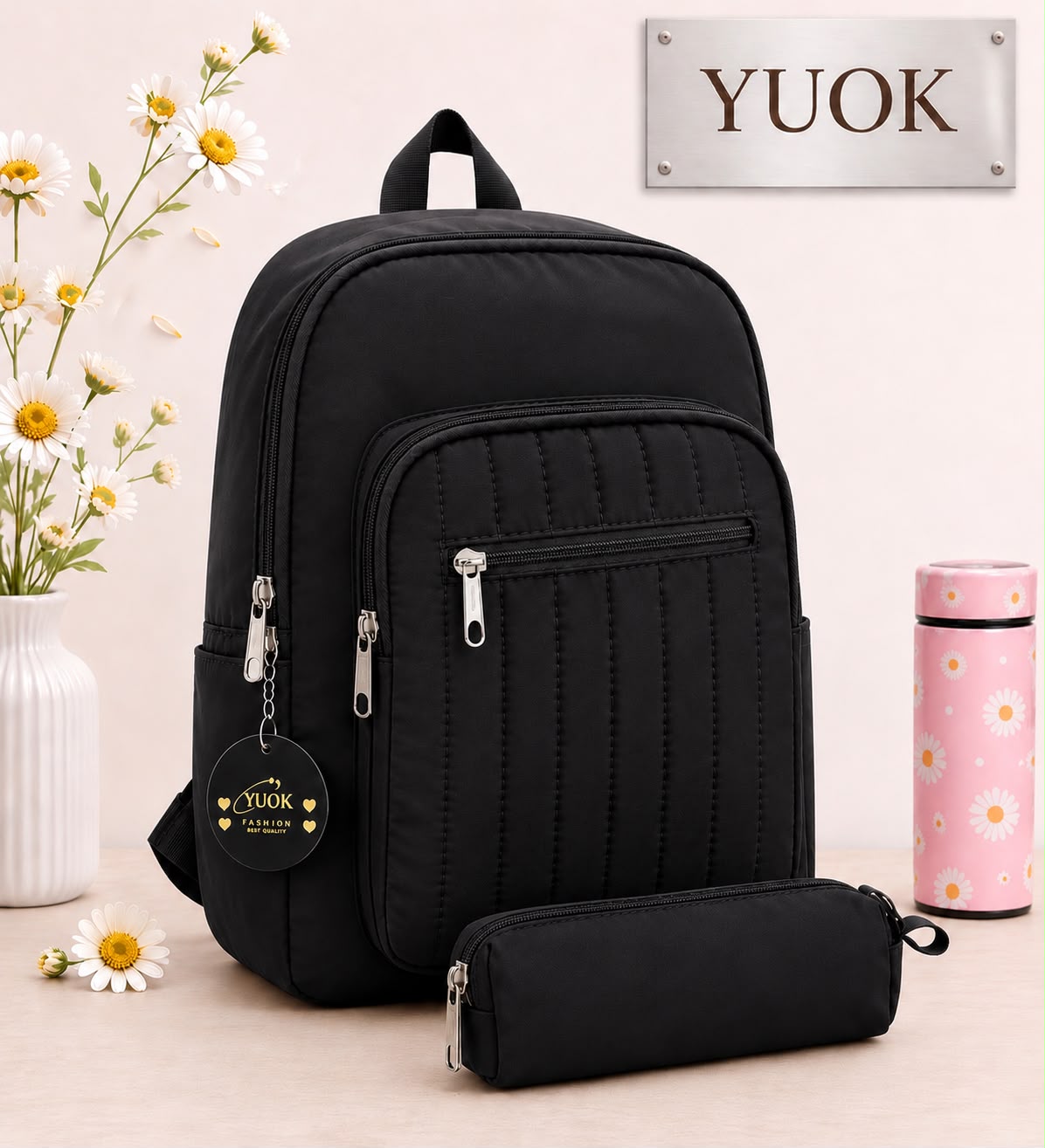 Nimbus Black Parachute Bag