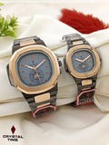 Crystal Time Prestige Couple Watch Set